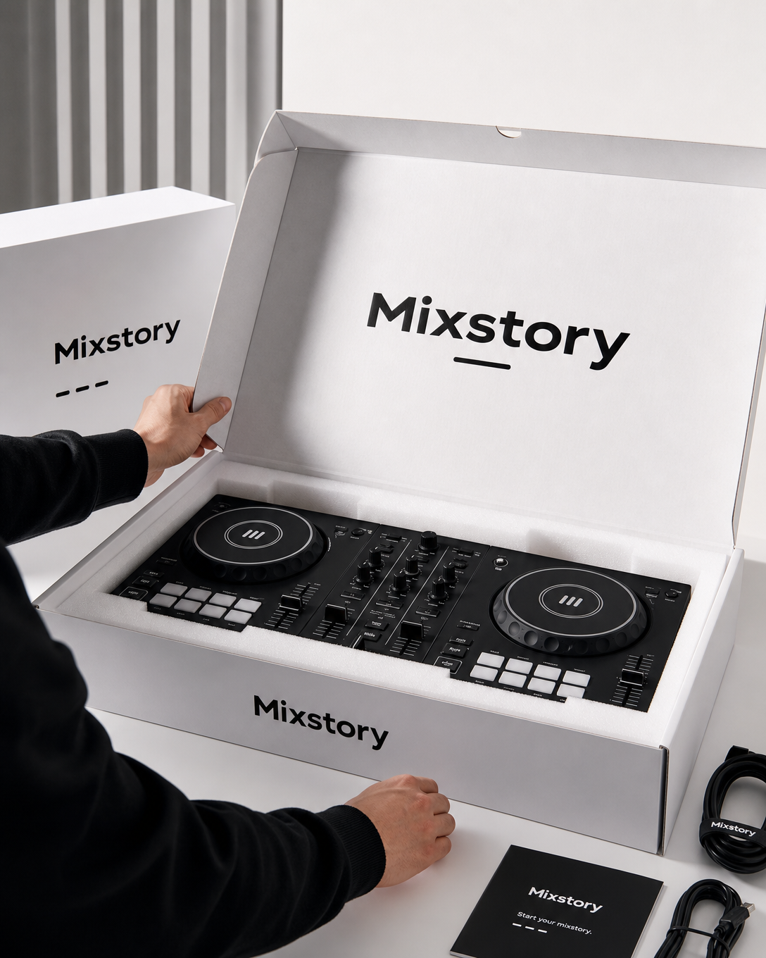 The mixstory.click DJ Table Waveform Display: 5 Reasons Visual Mixing Transforms Your Set